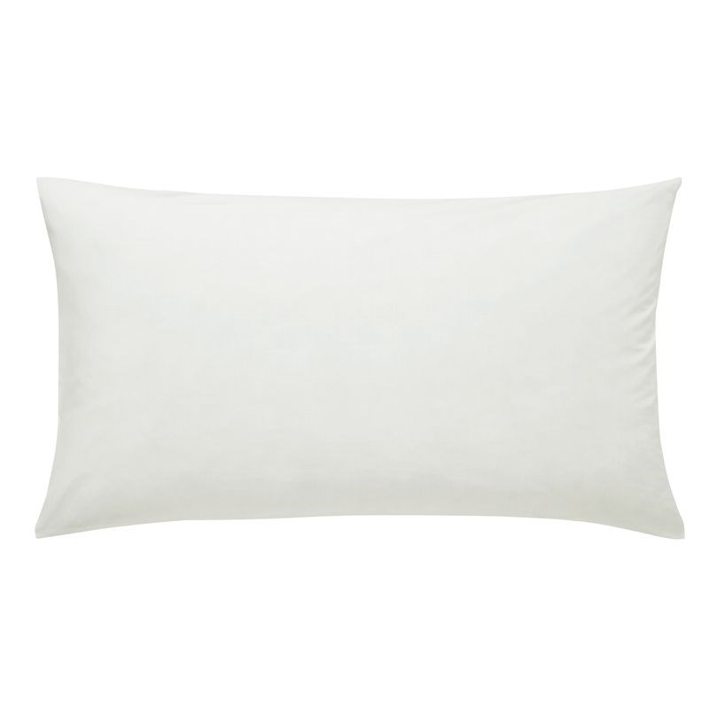 Plain Dye Housewife Pillowcase by Helena Springfield in White